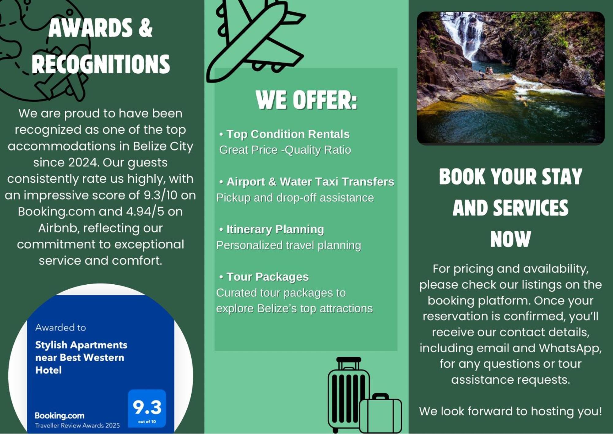 Stylish Apartments Near Best Western Hotel Belize City Luaran gambar